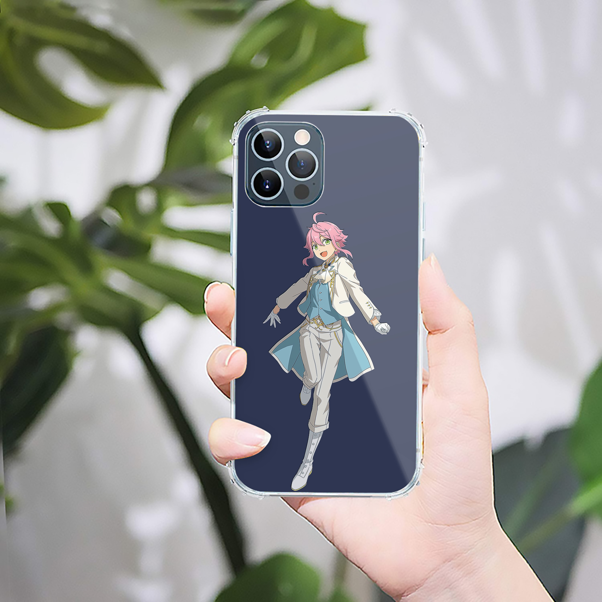 （画像用） あんさんぶるスターズ! Ensemble Stars 【iPhone 12シリーズ対応】透明スマホケース（クリアソフトケース）